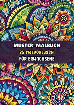 Cover Muster-Malbuch - 25 Malvorlagen für Erwachsene