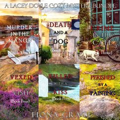 A Lacey Doyle Cozy Mystery Bundle: Murder in the Manor (#1), Death and a Dog (#2), Crime in the Café (#3), Vexed on a Visit (#4), Killed with a Kiss (#5), and Perished by a Painting (#6) (MP3-Download) - Grace, Fiona