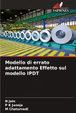 Modello di errato adattamento Effetto sul modello IPDT