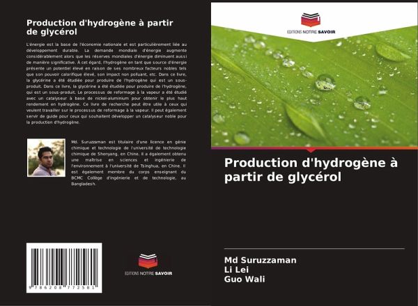 Production d'hydrogène à partir de glycérol Production d'hydrogène à partir de glycérol