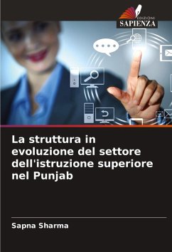 Cover La struttura in evoluzione del settore dell'istruzione superiore nel Punjab