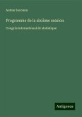 Programme de la sixième session Programme de la sixième session