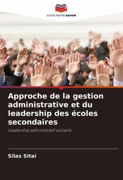 Cover Approche de la gestion administrative et du leadership des écoles secondaires