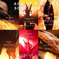 An Age of the Sorcerers Bundle: Realm of Dragons (#1), Throne of Dragons (#2), Born of Dragons (#3), Ring of Dragons (#4), Crown of Dragons (#5), and Dusk of Dragons (#6) (MP3-Download) - Rice, Morgan
