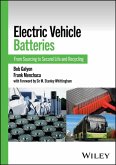 Electric Vehicle Batteries (eBook, PDF)