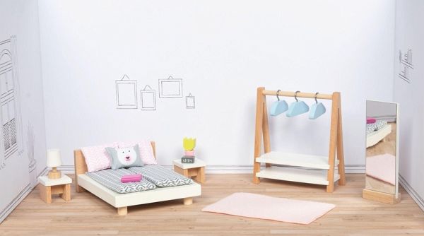 Puppenmöbel Style, Schlafzimmer Puppenmöbel Style, Schlafzimmer