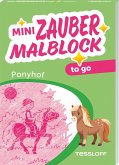 Mini Zaubermalblock to go. Ponyhof Mini Zaubermalblock to go. Ponyhof
