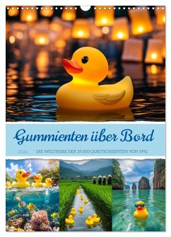 Cover Gummienten über Bord (Wandkalender 2026 DIN A3 hoch), CALVENDO Monatskalender
