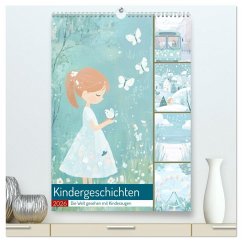 Cover Kindergeschichten (hochwertiger Premium Wandkalender 2026 DIN A2 hoch), Kunstdruck in Hochglanz