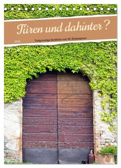 Türen und dahinter ? (Tischkalender 2026 DIN A5 hoch), CALVENDO Monatskalender Cover Türen und dahinter ? (Tischkalender 2026 DIN A5 hoch), CALVENDO Monatskalender