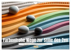 Cover Farbenfrohe Wege zur Stille des Zen (Wandkalender 2026 DIN A4 quer), CALVENDO Monatskalender