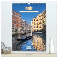 Italie - Des Dolomites à la côte amalfitaine (Calendrier mural 2026 DIN A2 horizontal) calendrier de bureau