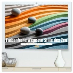 Farbenfrohe Wege zur Stille des Zen (hochwertiger Premium Wandkalender 2026 DIN A2 quer), Kunstdruck in Hochglanz Cover Farbenfrohe Wege zur Stille des Zen (hochwertiger Premium Wandkalender 2026 DIN A2 quer), Kunstdruck in Hochglanz