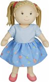 Stoffpuppe "Nela" mit Kleidchen zum An- und Ausziehen, 32 cm