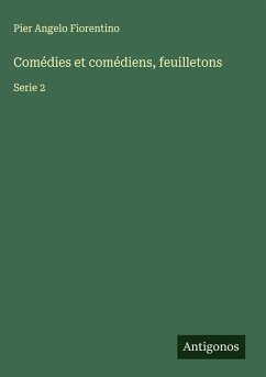 Cover Comédies et comédiens, feuilletons