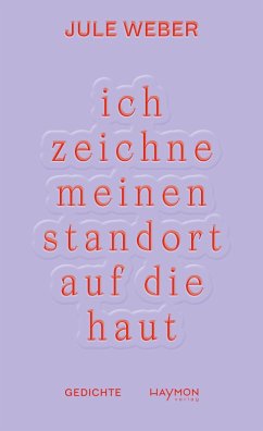 Cover ich zeichne meinen standort auf die haut