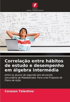 Cover Correlação entre hábitos de estudo e desempenho em álgebra intermédia