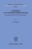 Vorfelddelikte einer Individualrechtsgutsverletzung Vorfelddelikte einer Individualrechtsgutsverletzung