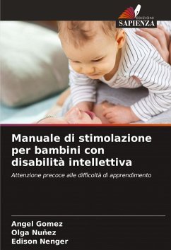 Cover Manuale di stimolazione per bambini con disabilità intellettiva