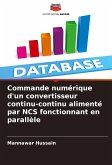 Commande numérique d'un convertisseur continu-continu alimenté par NCS fonctionnant en parallèle