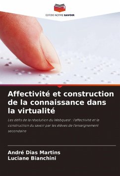 Cover Affectivité et construction de la connaissance dans la virtualité