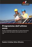 Programma dell'ultimo anno Programma dell'ultimo anno