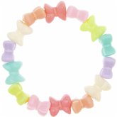 Mini Perlen Armband Set, Schleifen, Material für 1 DIY-Armband, 30 cm Band + 14 Perlen