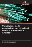Valutazioni delle prestazioni dei ricevitori ottici SLA/PIN-HBT e APD/HBT Valutazioni delle prestazioni dei ricevitori ottici SLA/PIN-HBT e APD/HBT