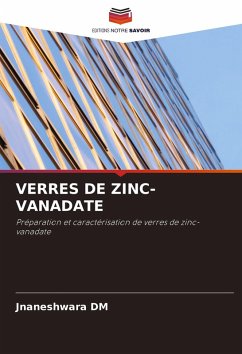 Cover VERRES DE ZINC-VANADATE