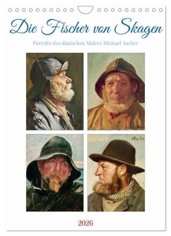 Cover Die Fischer von Skagen (Wandkalender 2026 DIN A4 hoch), CALVENDO Monatskalender