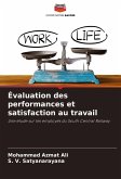 Évaluation des performances et satisfaction au travail Évaluation des performances et satisfaction au travail