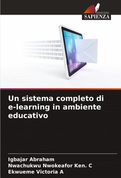 Cover Un sistema completo di e-learning in ambiente educativo