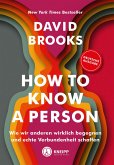 How to know a person (eBook, ePUB) How to know a person (eBook, ePUB)