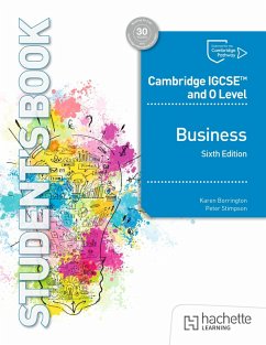 Cambridge IGCSE and O Level Business Sixth Edition (eBook, ePUB) - Borrington, Karen; Stimpson, Peter