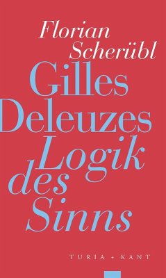 Cover Gilles Deleuzes 'Logik des Sinns'