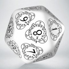 Cover D20 Level Counter White & black Die (1)