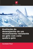 Avaliação do desempenho de um revestimento resistente ao gelo com cone quebra-gelo