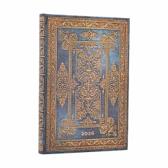 Cover 12-Monatskalender. 2026 Blue Luxe Mini Verso