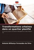 Transformations urbaines dans un quartier planifié