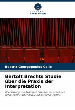 Cover Bertolt Brechts Studie über die Praxis der Interpretation