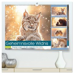 Cover Geheimnisvolle Wildnis (hochwertiger Premium Wandkalender 2026 DIN A2 quer), Kunstdruck in Hochglanz