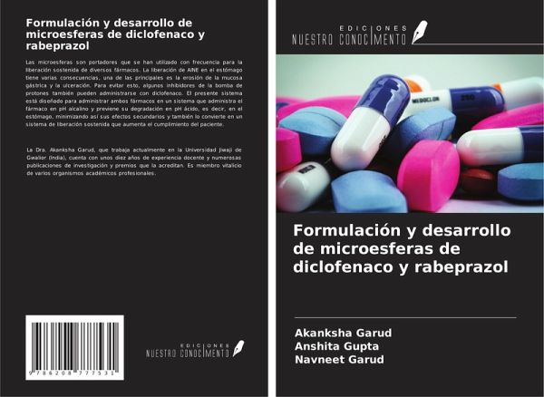 Formulación y desarrollo de microesferas de diclofenaco y rabeprazol Formulación y desarrollo de microesferas de diclofenaco y rabeprazol