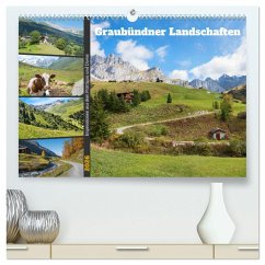 Graubündner Landschaften (hochwertiger Premium Wandkalender 2026 DIN A2 quer), Kunstdruck in Hochglanz