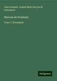 ¿uvres de Froissart ¿uvres de Froissart