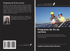 Programa de fin de carrera - Silva Oliveira, Suelen Cristina