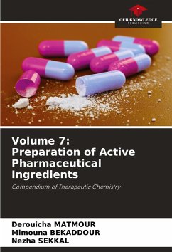 Cover Volume 7: Preparation of Active Pharmaceutical Ingredients