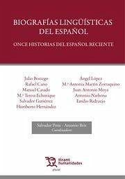Cover Biografías Lingüísticas del español. Once historias del español reciente