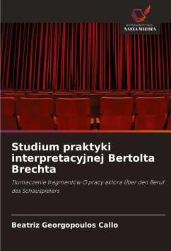 Cover Studium praktyki interpretacyjnej Bertolta Brechta