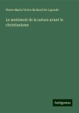 Le sentiment de la nature avant le christianisme Le sentiment de la nature avant le christianisme