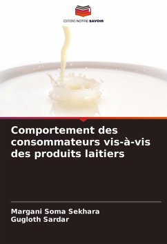 Cover Comportement des consommateurs vis-à-vis des produits laitiers